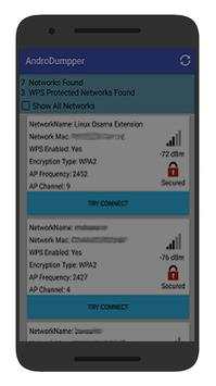 AndroDumpper screenshot 2