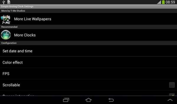 Simple Analog Clock screenshot 6