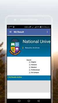 Nu Result 2018 - জাতীয় বিশ্ববিদ্যালয় রেজাল্ট screenshot 2