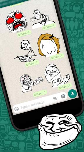 Sinhala Stickers Pack for Whatsapp (WAStickerApps) screenshot 5