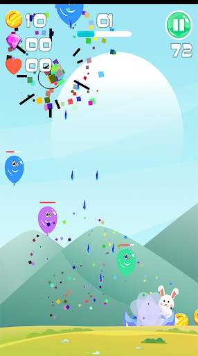 balloon pop game latest new game 2021 :bunny fight screenshot 9