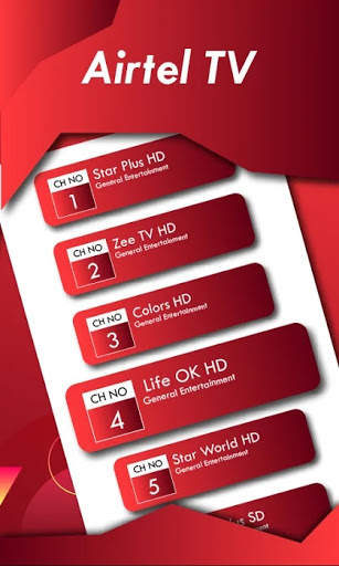 Free Airtel TV & Live Net TV HD Channel Tips screenshot 4
