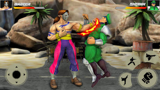 Kung Fu GYM Fighting Games 2021 Bad Boys Wrestling screenshot 4