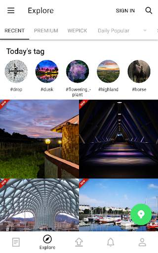 Wallpapers HD - Backgrounds for Mobile screenshot 1
