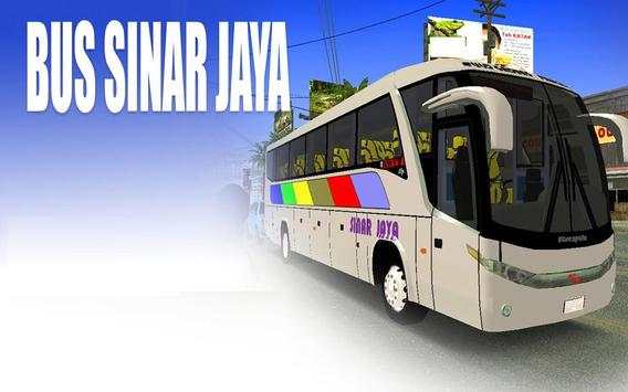 Bus Sinar Jaya Game Scania screenshot 1
