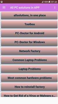 All PC solutions in APP screenshot 1