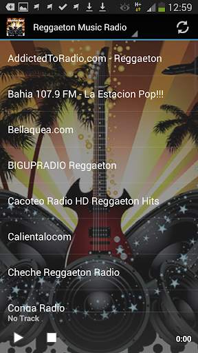 Reggaeton Music Radio Stations screenshot 1