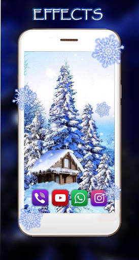 Winter Snow Falling screenshot 4