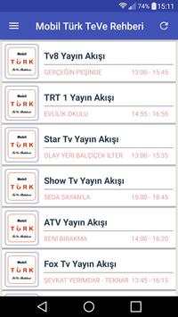 Mobil Turk TeVe Rehberi screenshot 3