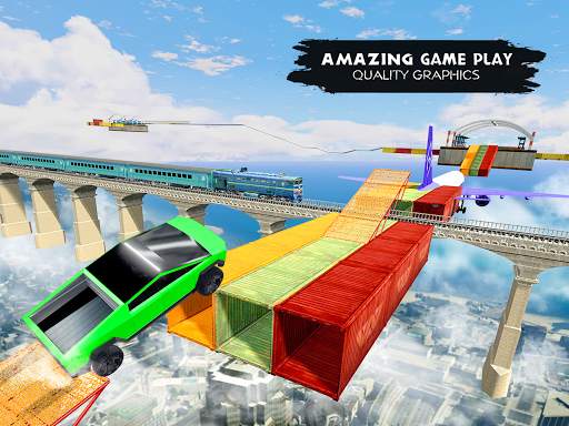 Cyber Truck Simulator: Stunt Racing Game screenshot 11