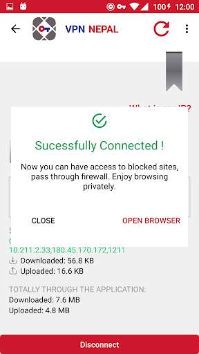 VPN Nepal screenshot 3