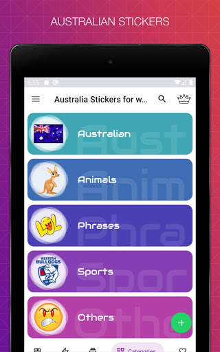 Australia stickers for WhatsApp / WAStickerApps screenshot 10