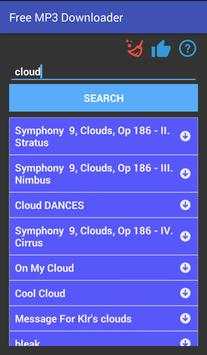Free music download screenshot 1