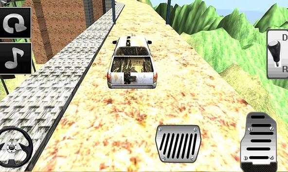 Driving in Pick Up Truck hill screenshot 4