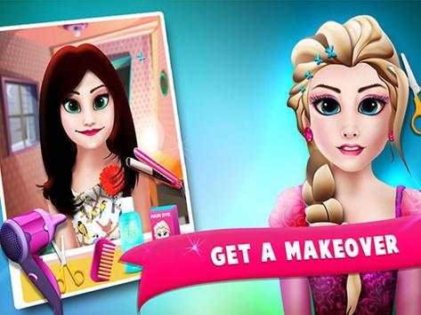 Princess Hair Salon Kids Game screenshot 4