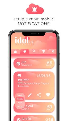 Kpop Idol Birthday Reminder screenshot 4