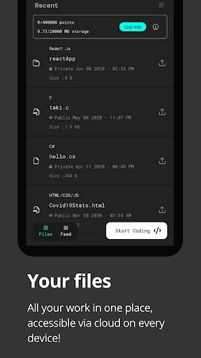 Dcoder, Compiler IDE :Code & Programming on mobile screenshot 5