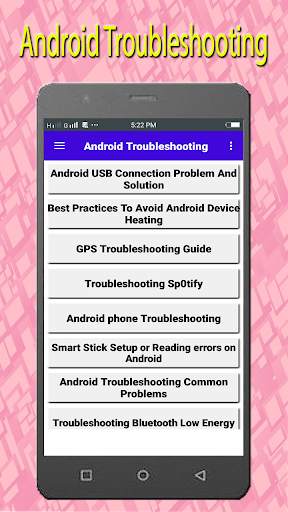 Troubleshooting Tricks for Android screenshot 1