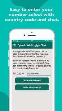 Open in Whatsapp New 2018 screenshot 2