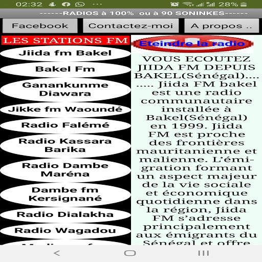 Soninke radios screenshot 1