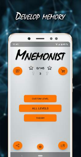 Mnemonist - Memory And Brain Training screenshot 1