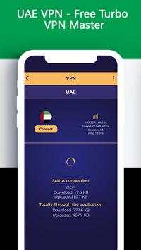 UAE VPN - Free Turbo VPN Master screenshot 3