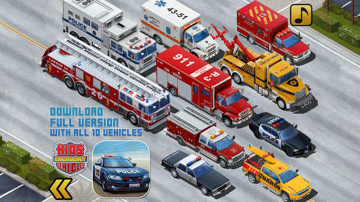 Kids Vehicles: Emergency Lite screenshot 5