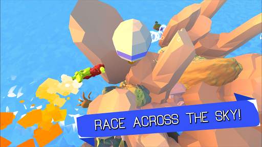 Wingsuit Kings - Skydiving multiplayer flying game скриншот 3