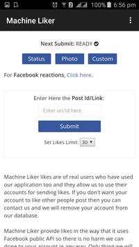 Machine Liker screenshot 4