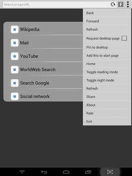 WorldWeb - Fast Browser screenshot 7