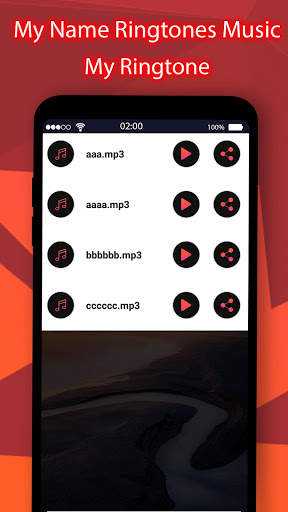 My Name Ringtones Music - my name art song editor screenshot 2