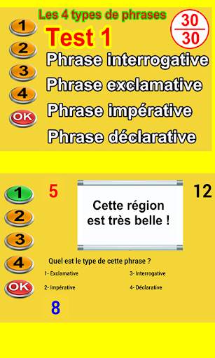 Apprendre les types de phrases screenshot 8