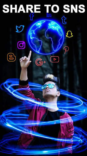 Light Crown Photo Editor - Neon Effect Camera 2020 screenshot 6