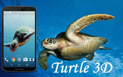 Turtle 3D Live Wallpaper screenshot 1