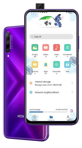 Stitch EMUI 10 Theme screenshot 4