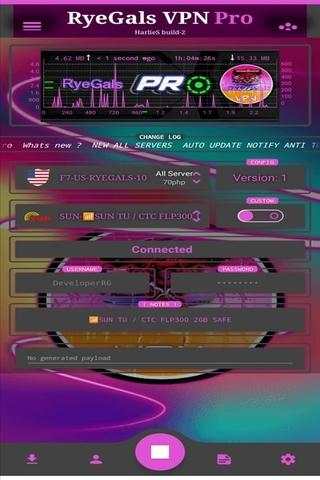 RyeGals VPN PRO screenshot 1