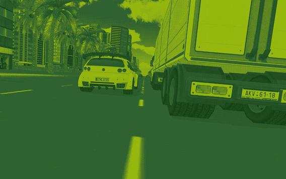 Retro Traffic Racer - G Boy Console Racing Game screenshot 1