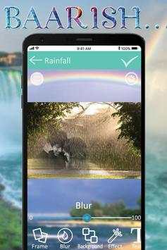 Rain Photo Frame : Rain Photo Editor screenshot 2