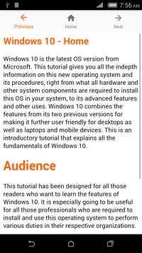 Tutorial For Windows 10 скриншот 2