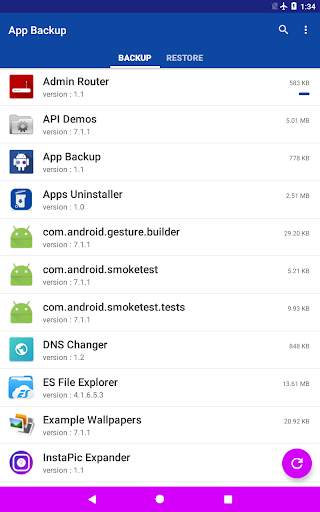 App Backup & Restore 8 تصوير الشاشة