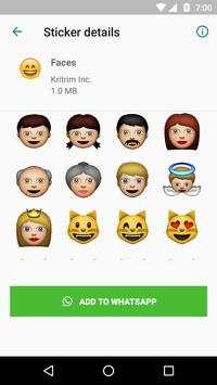 Stickers for WhatsApp Emojis screenshot 2