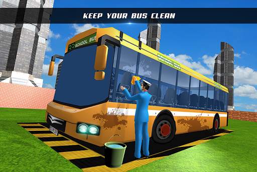 Sopir Bus Sekolah: Fun Kids screenshot 5
