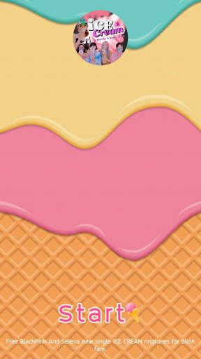 Ice Cream - BLACKPINK Ringtone & Music screenshot 1