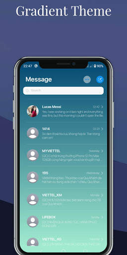 Color Message - Effect Messenger 2 تصوير الشاشة