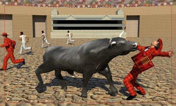 Angry Bull Attack 2017 स्क्रीनशॉट 3