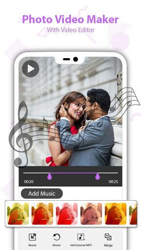 Photo Video Maker with Music screenshot 2