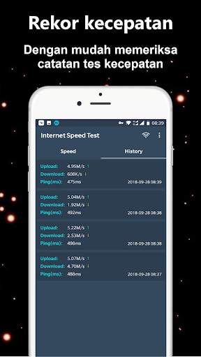 Tes Kecepatan Internet - Tes Kecepatan WiFi screenshot 6