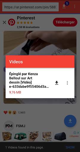 All Video downloader 2020 screenshot 1