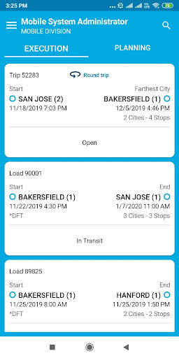 Transportation Mobile User screenshot 4