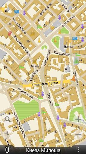 GPS navigator TourMap screenshot 1
